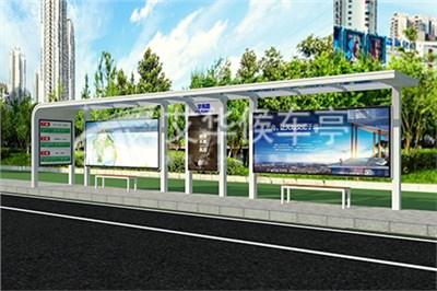 [20.6.30]安徽公交候車亭項目發(fā)貨