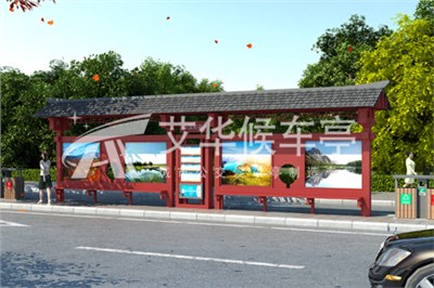 [21.5.15]甘肅省定制仿古候車(chē)亭發(fā)貨